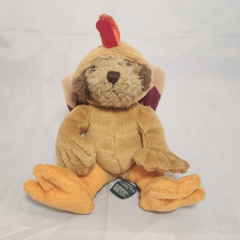 Old Navy Thanksgiving Teddy Bear in Turkey Costume Plush